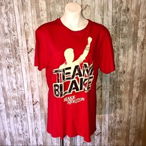 Team Blake cma promo short sleeve graphic tee L